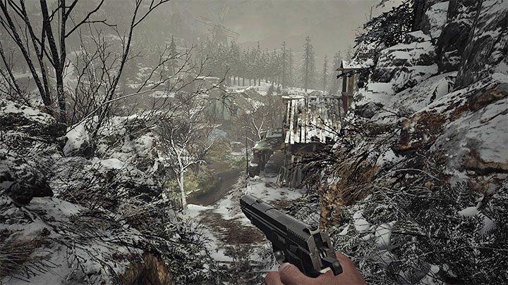 You can obtain the grenade launcher when you return from the dollhouse and use the Four-Winged Unborn Key in the location with the Altar to unlock access to the eastern part of East Old Town - Resident Evil Village: Weapons - list, collectibles - Secrets & Collectibles - Resident Evil Village Guide