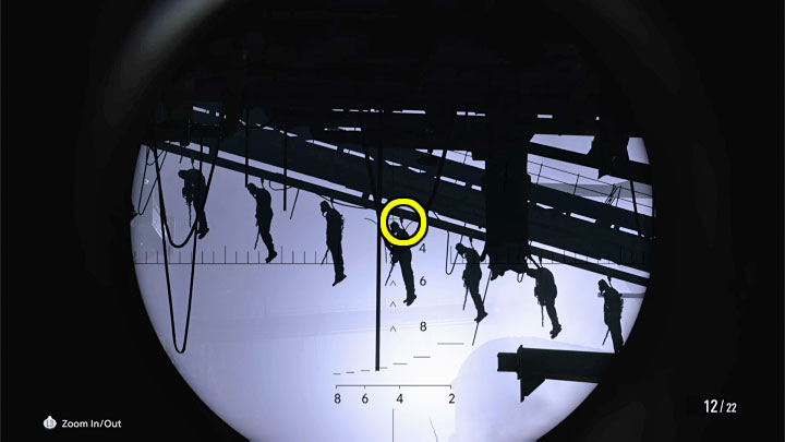 Use a sniper rifle - ideally, you want a model with a purchased scope upgrade that allows you to zoom in - Resident Evil Village: Trophies/Achievements list - Appendix - Resident Evil Village Guide