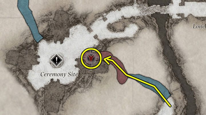 Take the boat south and when you reach the mooring, look around for the path to the cave - Resident Evil Village: Treasures, The Village, 2nd and subsequent visits - list - Treasures - Resident Evil Village Guide