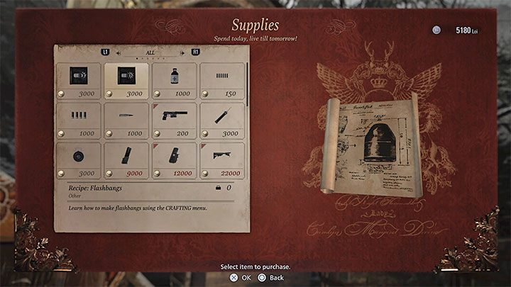 In order to create an item you need to have - Resident Evil Village: Crafting - Basics - Resident Evil Village Guide
