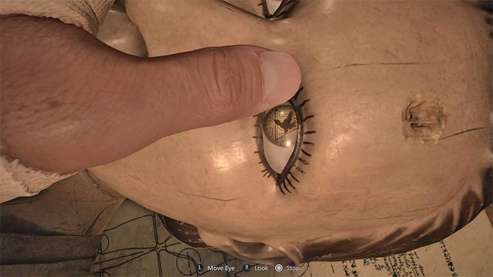 Keep examining the doll - Resident Evil Village: Getting out of the basement - walkthrough - Beneviento House - Resident Evil Village Guide