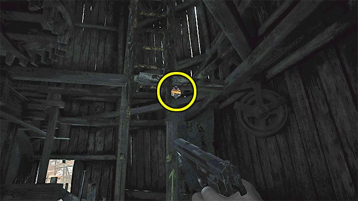 Move forward, destroying the new slimy barrier along the way - Resident Evil Village: Going through the reservoir, avoiding the fish - walkthrough - Fortress - Resident Evil Village Guide