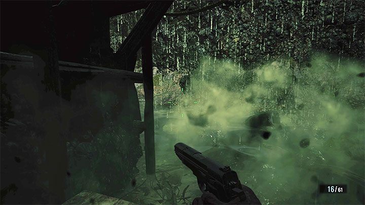 Pay special attention to the moment when the boss climbs to the roof of one of the buildings - Resident Evil Village: Fighting Moreau and leaving the reservoir - walkthrough - Fortress - Resident Evil Village Guide