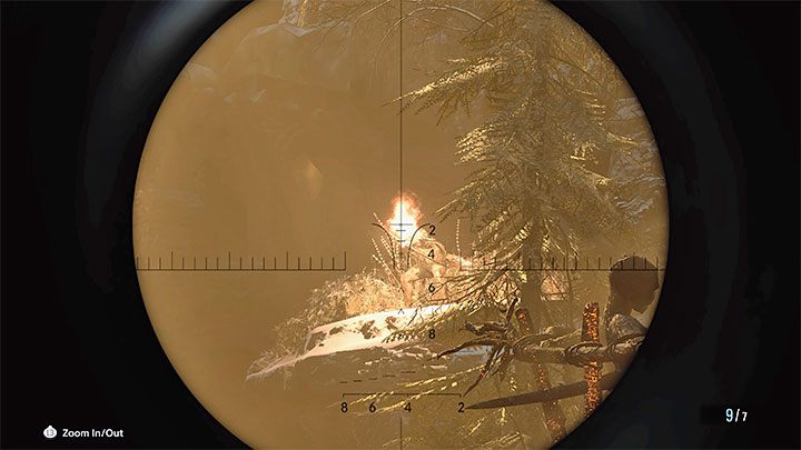 Watch out for enemy archers (example in the picture), as they are able to attack from a distance and set the main character on fire by using flaming arrows - Resident Evil Village: Going through the stronghold - walkthrough - Fortress - Resident Evil Village Guide