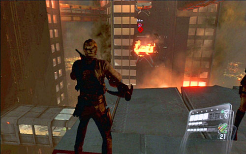 Keep shooting at Simmons and when you run out of ammo wait for some weaker enemies - Chapter 5 - The Final Fight with Simmons - Leon's campaign - Resident Evil 6 - Game Guide and Walkthrough