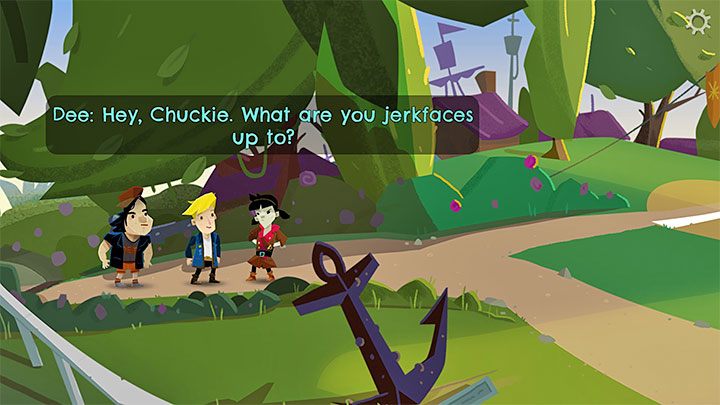 You can now go right and choose the next location that was not available before - Return to Monkey Island: Prelude - walkthrough - Prelude - An Unexpected Story Begins - Return to Monkey Island Walkthrough