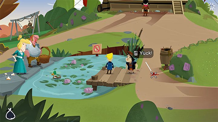 Find a Red Glob next to the trash bin - click on it and select the option to add it to your inventory - Return to Monkey Island: Prelude - walkthrough - Prelude - An Unexpected Story Begins - Return to Monkey Island Walkthrough