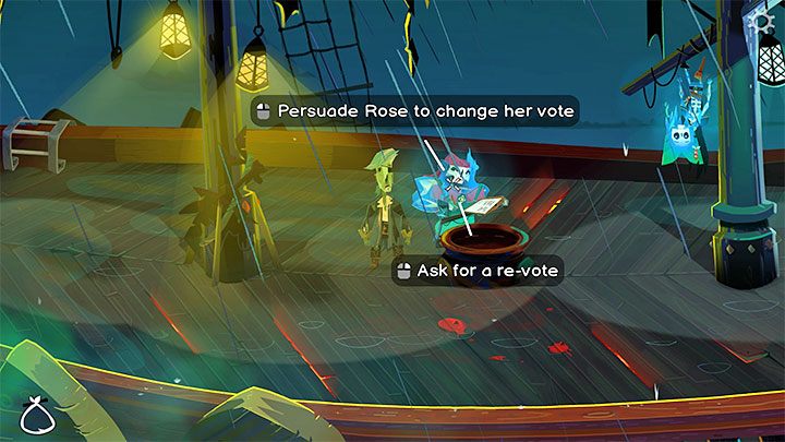You can start this task only after knocking over the cauldron and discovering that the pirate leaders are also looking for the Monkey Island - Return to Monkey Island: Get a unanimous vote - walkthrough - Part 2 - A Dangerous Journey - Return to Monkey Island Walkthrough