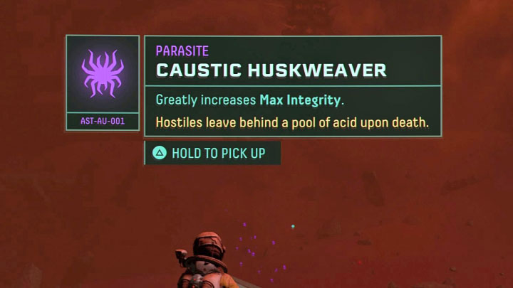 Some parasites may also increase our maximum integrity - Returnal: Trophies - list - Appendix - Returnal Guide