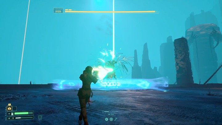 When the fight begins, Ixion will stand in the middle of the arena and he' - Returnal: Ixion - boss, how to defeat? - Bosses - Returnal Guide