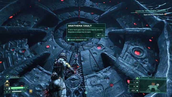 Now you can return to the gate leading to the Anathema Vault and open it with the key you have obtained - Returnal: Anathema Vault - how to open? - Campaign - Returnal Guide