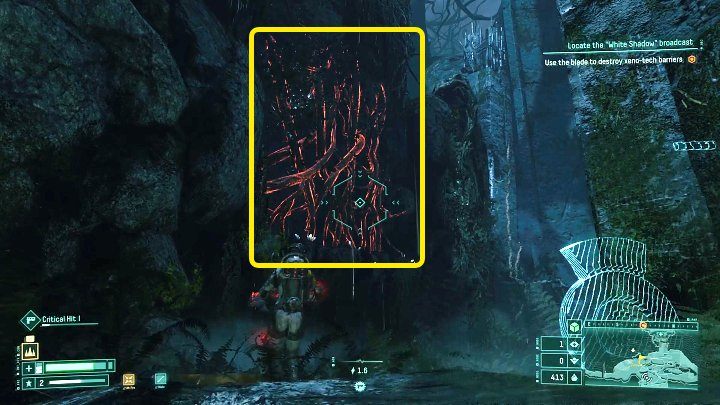 Such obstacles are vines that obstruct entrances to shallow cavities in walls, where you can find medicinal items or raw materials, etc - Returnal: Vines - how to destroy? - FAQ - Returnal - game guide