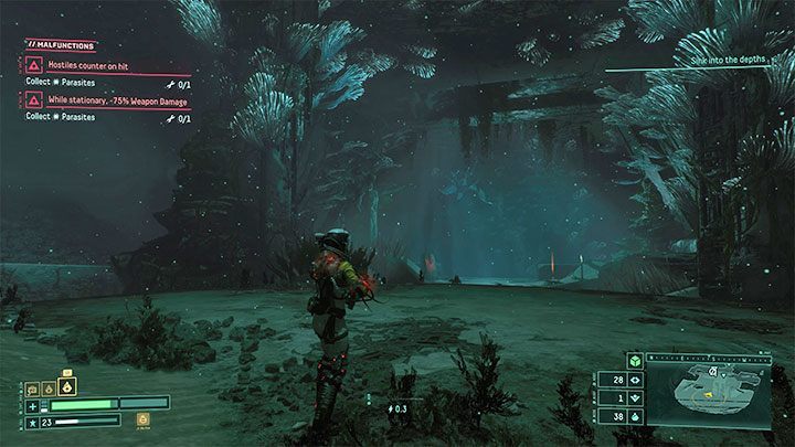 Das gesamte 6. Biom ist ein Unterwassergebiet und daher haben Sie viel Zeit, sich an die Hadal-Ballaste zu gewöhnen – Returnal: Schwimmen – ist es im Spiel?  - Erkundung - Rückkehrführer