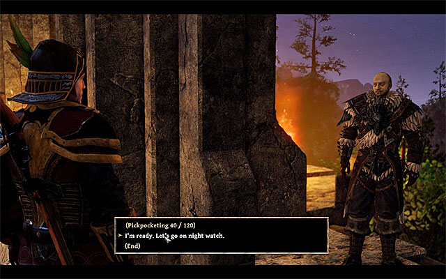 You can depart on patrol only during the night. - New Allies - Main Quests - Calador - Risen 3: Titan Lords - Game Guide and Walkthrough