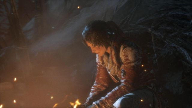 With resources on you, backtrack several steps towards the abandoned camp and see Lara prepare her first primitive, and the most effective at the same time, weapon - bow - Return to the camp and make fire | Siberian Wilderness - A Cold Welcome - Siberian Wilderness - A Cold Welcome - Rise of the Tomb Raider Game Guide & Walkthrough