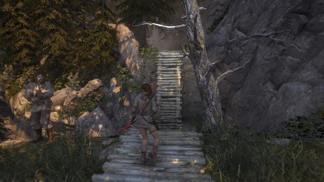 To reach the observatory, you need to pass through a fragment of the geothermal valley - Find your way up the mountains to the Observatory | The Gathering - The Gathering - Rise of the Tomb Raider Game Guide & Walkthrough