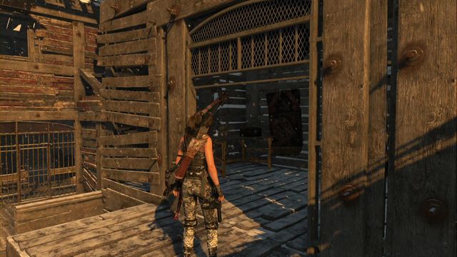 Burn up the material and jump up - Rise of the Tomb Raider: Relics, Soviet Installation secrets, map, tips - Soviet Installation - Rise of the Tomb Raider Guide