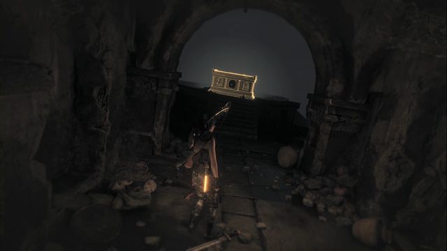 Once there, make an outcrop in the wall and, on the first fork, jump down, to the right, Follow the corridor and use the rope at the end of it - Chests and crypt treasures | Geothermal Valley - Geothermal Valley - Rise of the Tomb Raider Game Guide & Walkthrough