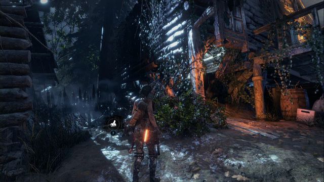 Between two houses - Chests and crypt treasures | Geothermal Valley - Geothermal Valley - Rise of the Tomb Raider Game Guide & Walkthrough