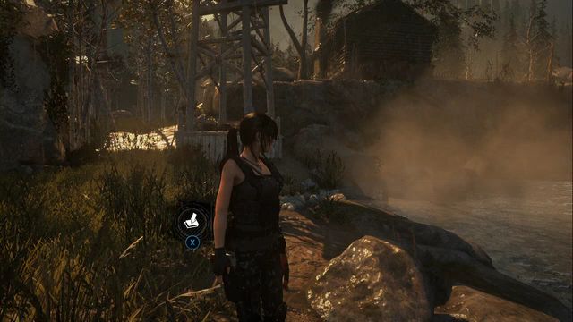 By the rock, several steps away from the wooden tower - Chests and crypt treasures | Geothermal Valley - Geothermal Valley - Rise of the Tomb Raider Game Guide & Walkthrough