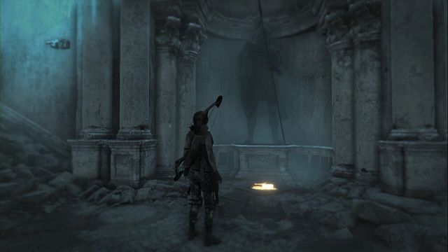At the foot of the statue, in the middle of stairs to the first gate - Documents | Lost City - Lost City - Rise of the Tomb Raider Game Guide & Walkthrough