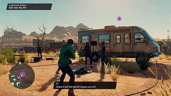 This mission's premise is spending a free day together - Saints Row 2022: Corporate Retreat - walkthrough - Walkthrough - Saints Row Guide, Walkthrough