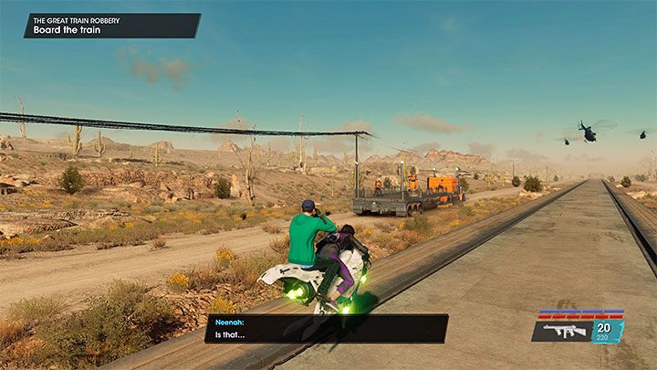 There are more encounters ahead of you - Saints Row 2022: The Great Train Robbery - walkthrough - Walkthrough - Saints Row Guide, Walkthrough