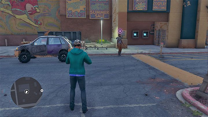 This mission's questgiver is Eli, who'll invite you to join the local LARP - Saints Row 2022: The Dustmoot - walkthrough - Walkthrough - Saints Row Guide, Walkthrough