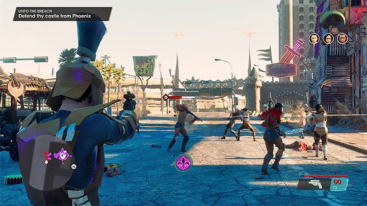 Engage the enemies in the area - you can use your fists, takedowns, melee wepaons or firearms, which we recommend - Saints Row 2022: Unto the Breach - walkthrough - Walkthrough - Saints Row Guide, Walkthrough
