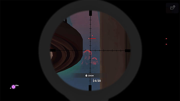 There are three snipers on the upper floor you can spot thanks to their green laser sights - Saints Row 2022: Non-Compete Clause - walkthrough - Walkthrough - Saints Row Guide, Walkthrough