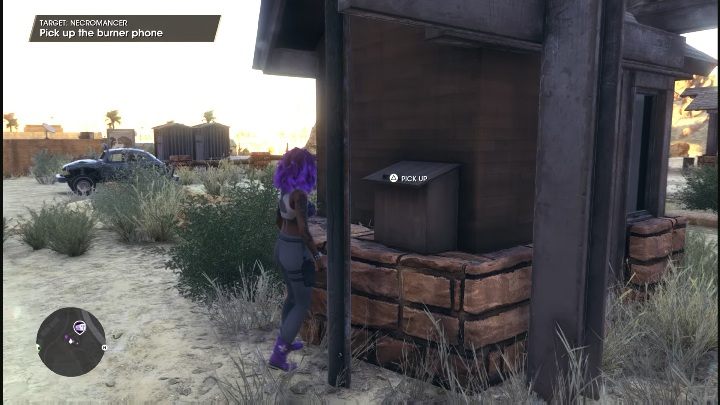 Start by traveling to the marked location - as you arrive, you should see a phone attached to the wall - Saints Row 2022: Necromancer - how to complete? - Wanted - Saints Row Guide, Walkthrough