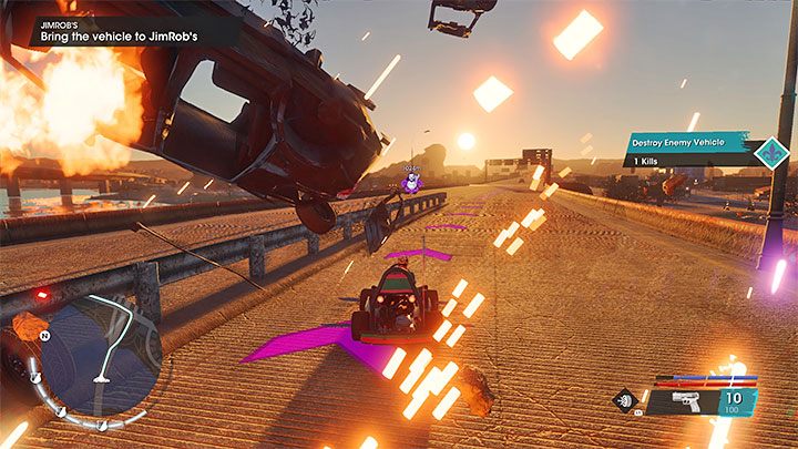 You'll find the Go-Kart in the El Dorade district - Saints Row 2022: JimRobs Garage - venture description - Ventures - Saints Row Guide, Walkthrough