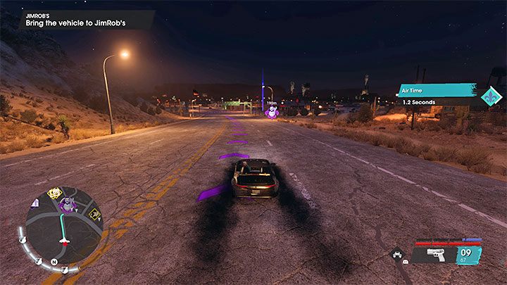 The next vehicle can be found in the East Flats district - Saints Row 2022: JimRobs Garage - venture description - Ventures - Saints Row Guide, Walkthrough
