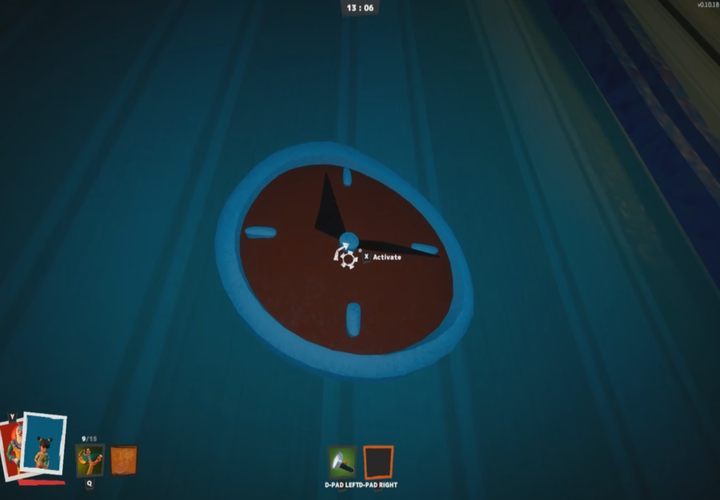 The neighbor can use the clocks on the walls to access locations inavailable to the children. - Secret Neighbor Guide
