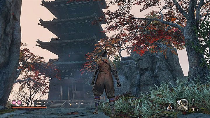 Finding this text is optional - Senpou Temple | Sekiro Shadows Die Twice Walkthrough - Main story - Sekiro Guide and Walkthrough