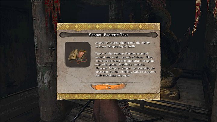 7 - Esoteric Texts (Skill Books) in Sekiro - Basics - Sekiro Guide and Walkthrough