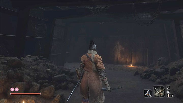 Later in the game a secret passage becomes available, which connects the Temple with Ashina Castle, specifically with the Kuros Room in the upper tower of the castle - Dilapidated Temple | Sekiro Shadows Die Twice Walkthrough - Main story - Sekiro Guide and Walkthrough