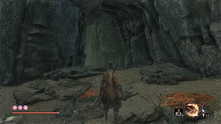 Exploration of the Poison Pool can be partially solved before the attack of the mini-boss or only after you kill him - Ashina Depths | Sekiro Shadows Die Twice Walkthrough - Main story - Sekiro Guide and Walkthrough