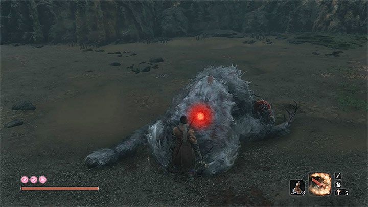 Headless Guardnian Ape leaves behind a memory and 2x Prayer Beads - Ashina Depths | Sekiro Shadows Die Twice Walkthrough - Main story - Sekiro Guide and Walkthrough