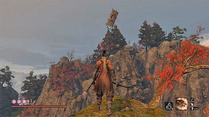 You just need to approach the kite - Great Serpent - the second and third encounter| Sekiro Shadows Die Twice - Bosses - Sekiro Guide and Walkthrough