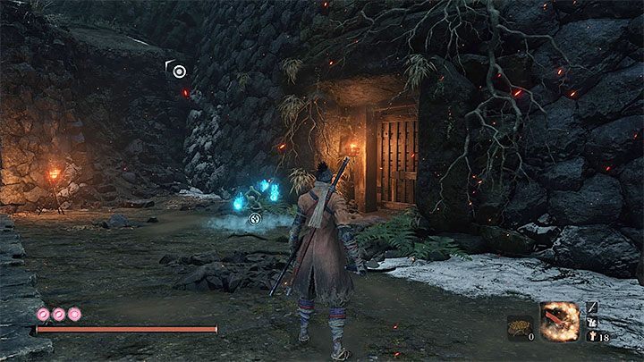 When you are at the bottom, look for a side passage leading to Ashina Reservoir Sculptors Idol - Immortal Severance | Sekiro Shadows Die Twice endings - Game Endings - Sekiro Guide and Walkthrough