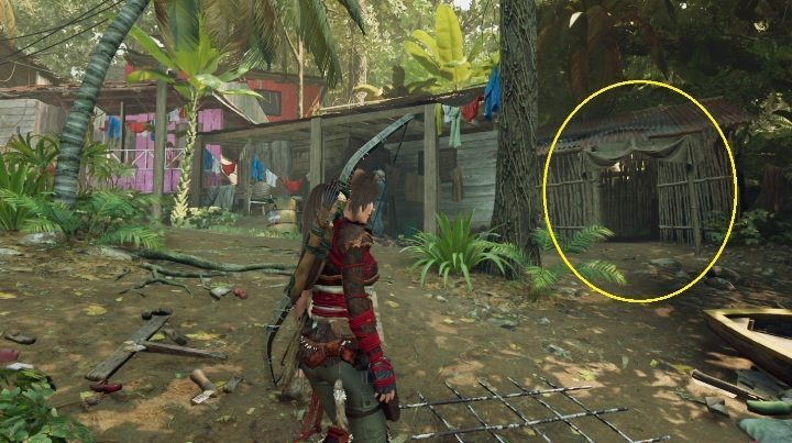 Trinitys Offer (4) - can be found near the pink building - Treasures, Relics, and Documents - Kuwaq Yaku - Shadow of the Tomb Raider Game Guide