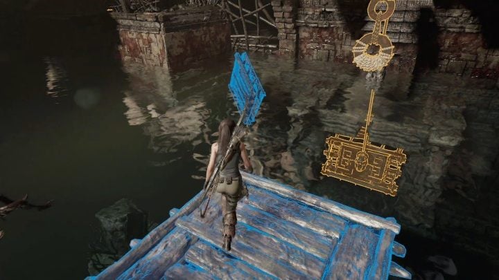 To release the second raft you have to dive and enter a small cave - Challenge Tombs - Mission of San Juan in Shadow of the Tomb Raider - Challenge Tombs - Shadow of the Tomb Raider Game Guide