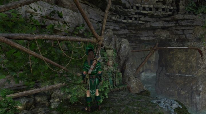 To get to this mural you have to descend on the rocks in the very east of The Hidden City location - Murals | Secrects in Shadow of the Tomb Raider - The Hidden City - Shadow of the Tomb Raider Game Guide