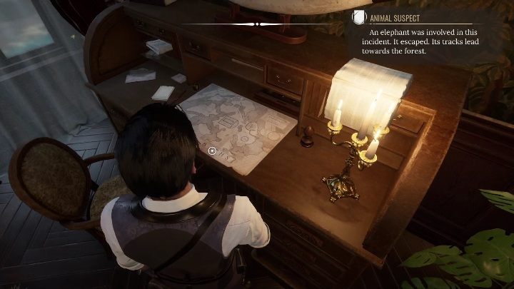Then head to the desk on the right side of the room - Sherlock Holmes Chapter One: Gilded Cage, Gilden Residence - walkthrough - A gold-plated cage - Sherlock Holmes Chapter One Guide