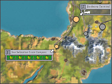 You should be able to find a lot of towns and factories in Spain - Scenario 6 - France - Game scenarios - Sid Meiers Railroads! - Game Guide and Walkthrough