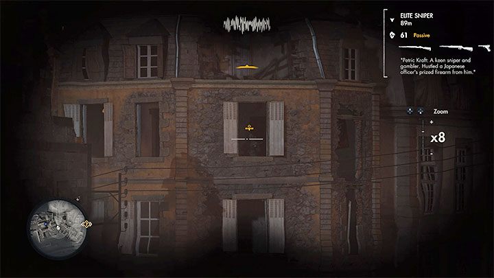 Along the way, watch out and take care of enemies if necessary - Sniper Elite 5: Infiltrating the U-boot base (Mission 8) - walkthrough - Mission 8 - Rubble and ruins - Sniper Elite 5 Guide, Walkthrough