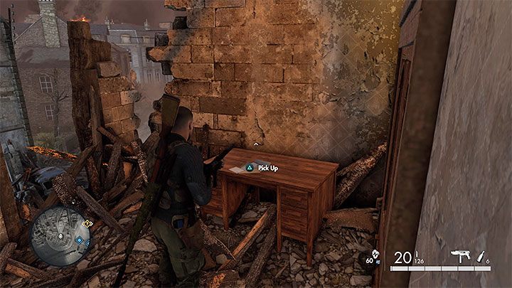 Type of collectible: Personal letter - Sniper Elite 5: Secrets and collectibles in Mission 8 (Rubble and Ruin) - list of all - Secrets & Collectibles - Sniper Elite 5 Guide, Walkthrough