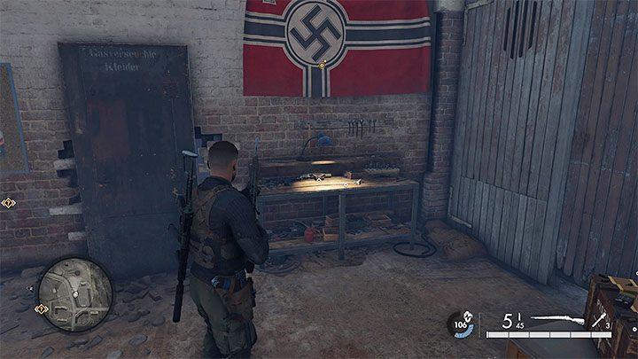 Type of collectible: Workbench - Sniper Elite 5: Secrets and collectibles in mission 6 (Liberation) - list of all - Secrets & Collectibles - Sniper Elite 5 Guide, Walkthrough