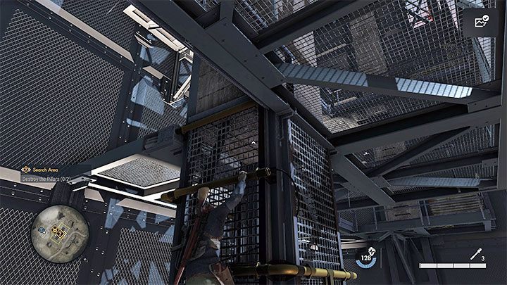 Travel to the radar hill and use the ladder to get to its lower balconies - Sniper Elite 5: Neutralize Radar (Mission 1) - walkthrough - Mission 1 - Atlantic Wall - Sniper Elite 5 Guide, Walkthrough
